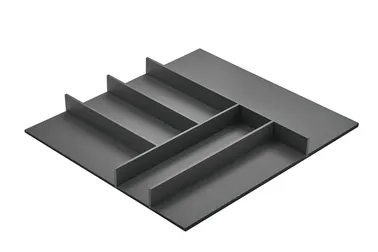 Vordingborg NEDSKÅRET Træbestikindsats i ask, Slate grey, 450 mm